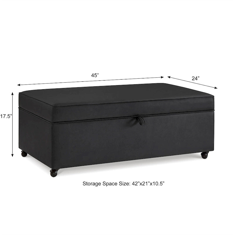 Banc de rangement en lin Avoine/Ivoire/Gris/Gris foncé/Noir, 2-3 personnes