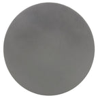 Table d'appoint carrée en béton gris foncé pour 1 personne