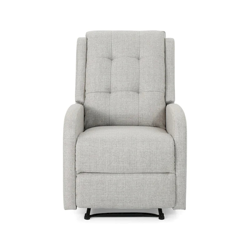 Fauteuil inclinable manuel beige, une place