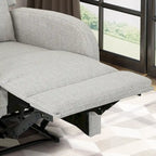 Fauteuil inclinable manuel beige, une place