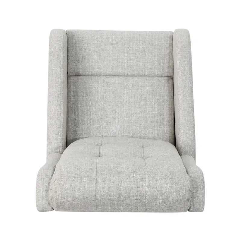 Fauteuil inclinable manuel beige, une place