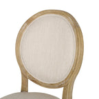 Fauteuil de bureau pivotant rembourré – Beige/Cognac/Brun foncé/Anthracite, Tissu et similicuir, 1 personne