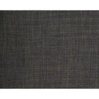 Chaise de salle à manger capitonnée, Toile de jute / Indigo / Anthracite, Lot de 2
