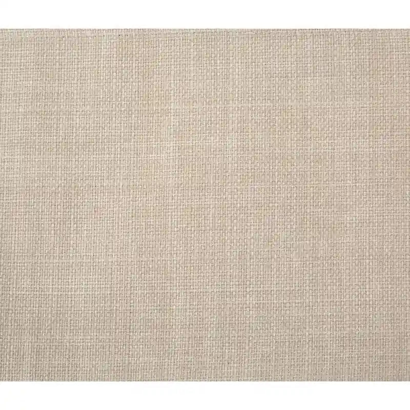 Chaise de salle à manger capitonnée, Toile de jute / Indigo / Anthracite, Lot de 2