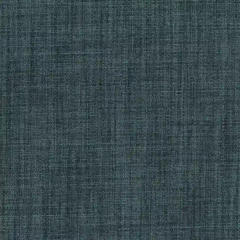 Chaise de salle à manger capitonnée, Toile de jute / Indigo / Anthracite, Lot de 2