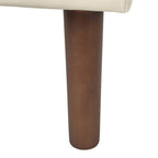 Lit plate-forme queen size capitonné à canaux bordeaux/crème/gris/rose pour 2 personnes