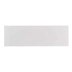 Cheminée électrique blanche avec manteau en faux marbre, foyer 2 styles, convient pour 1 à 2 pièces