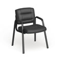 Fauteuil d'appoint capitonné noir – Une place