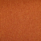 Fauteuil d'appoint avec coussin Boucle mi-siècle gris clair / blanc / orange / beige — Assise simple