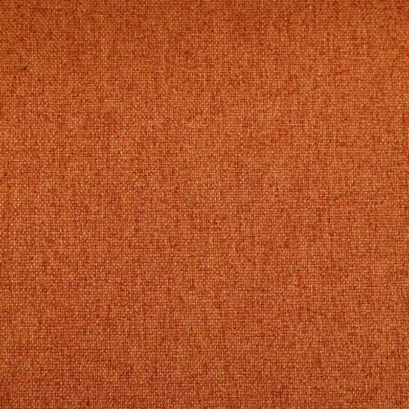 Fauteuil d'appoint avec coussin Boucle mi-siècle gris clair / blanc / orange / beige — Assise simple