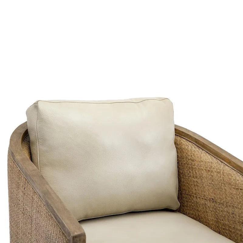 Fauteuil pivotant d'appoint gris / marron / beige / noir carbone / gris huître, 1 personne