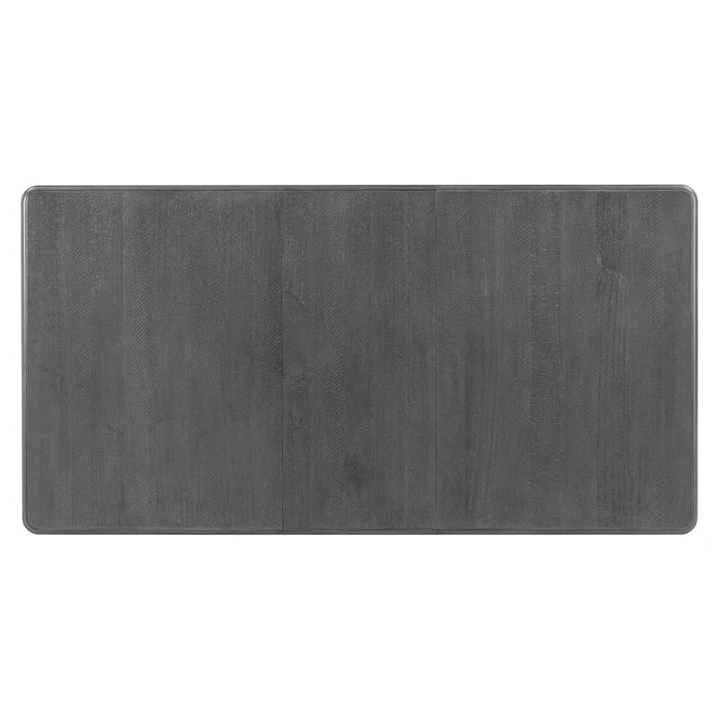 Ensemble table à manger extensible – Brun/Blanc, Brun antique, Blanc/Gris – Jusqu'à 8 places