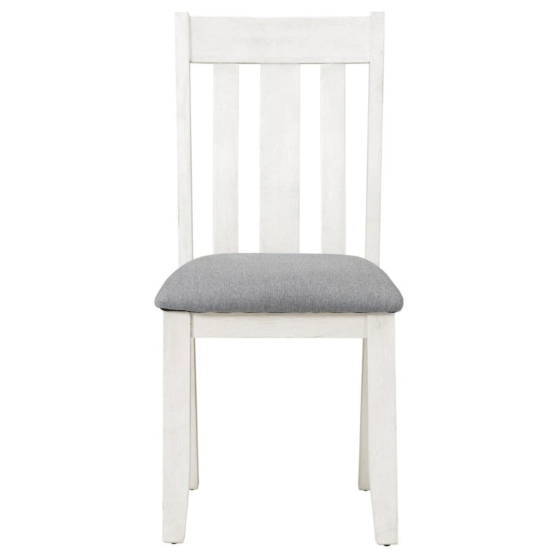 Ensemble table à manger extensible – Brun/Blanc, Brun antique, Blanc/Gris – Jusqu'à 8 places