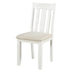 Ensemble table à manger extensible – Brun/Blanc, Brun antique, Blanc/Gris – Jusqu'à 8 places