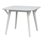 Ensemble de salle à manger 3 pièces Mid-Century pour 2 personnes – Lin fleuri / Velours vert émeraude / Tissu à chevrons gris