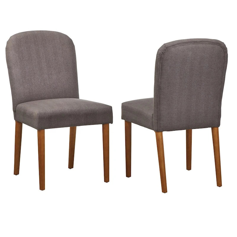 Ensemble de salle à manger 3 pièces Mid-Century pour 2 personnes – Lin fleuri / Velours vert émeraude / Tissu à chevrons gris