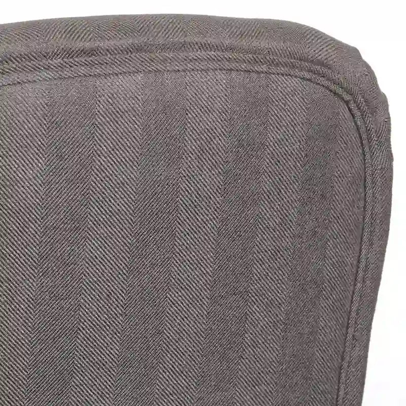 Ensemble de salle à manger 3 pièces Mid-Century pour 2 personnes – Lin fleuri / Velours vert émeraude / Tissu à chevrons gris