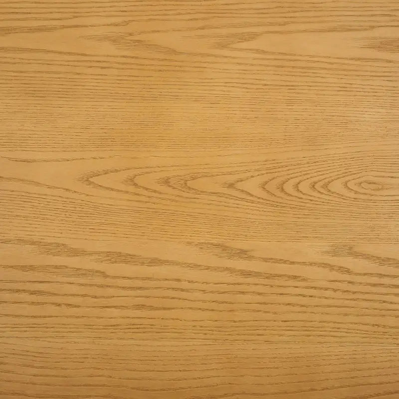 Table à manger ovale en bois naturel, 6 places – 79"L × 46"P × 30"H