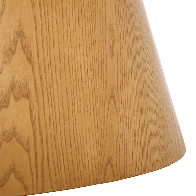 Table à manger ovale en bois naturel, 6 places – 79"L × 46"P × 30"H